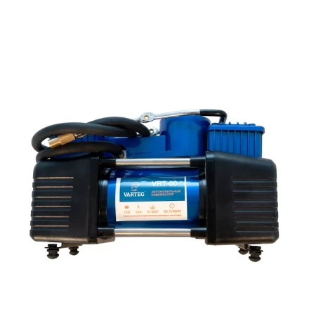 Автомобильный компрессор VARTEG VRT-60 с набором аксессуаров купить в Ханты-Мансийске