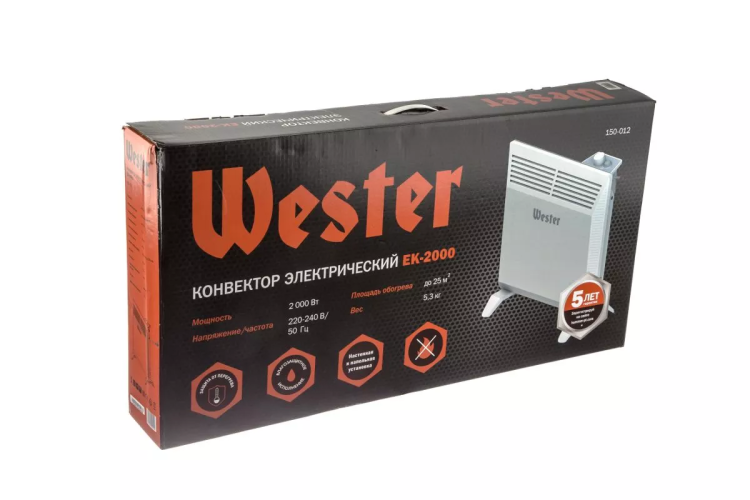Конвектор WESTER EK 2000 купить в Ханты-Мансийске