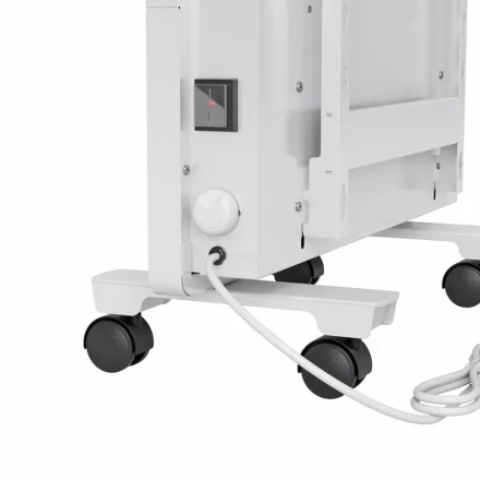 Конвектор электрический КМ-1000.1, 230 В, 1000 Вт, X-образный нагреватель, колеса, термостат // MTX 98124 купить в Ханты-Мансийске