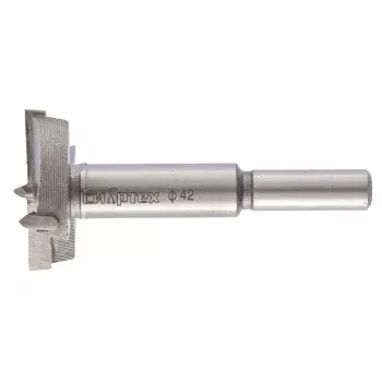 Сверло Форстнера по дереву 42 мм цилиндрический хвостовик СИБРТЕХ 704842 купить в Ханты-Мансийске