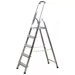 Лестница-стремянка СИБИН алюминиевая, 5 ступеней, 103 см 38801-5