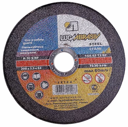 Круг отрезной по металлу 230 х 2,5 х 22 мм А30 Луга купить в Ханты-Мансийске