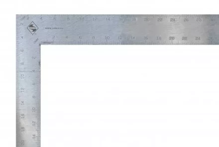 Угольник плоский 300х200мм шкала 2мм Энкор 10869 купить в Ханты-Мансийске