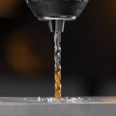 Сверло спиральное по металлу Denzel 4,2 x 75 мм, Р6М5, Golden Tip, 718230 купить в Ханты-Мансийске