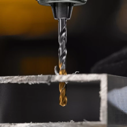 Сверло спиральное по металлу Denzel 4,2 x 75 мм, Р6М5, Golden Tip, 718230 купить в Ханты-Мансийске