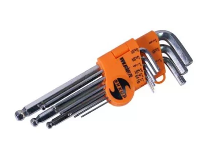 Набор шестигранников дюймовых с шаром 9 штук блистер Энкор 20896 купить в Ханты-Мансийске