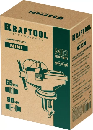 Тиски KRAFTOOL MINI настольные 32713-75 купить в Ханты-Мансийске