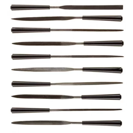 Набор STAYER "MASTER" Надфили с пластмассовой ручкой, 100мм, 10шт 16011-H10_z01 купить в Ханты-Мансийске