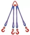 Строп текстильный четырехветвевой 4СТ 2.5 т L=5 м  SF7 30 мм Звено РТ- 3 купить в Ханты-Мансийске