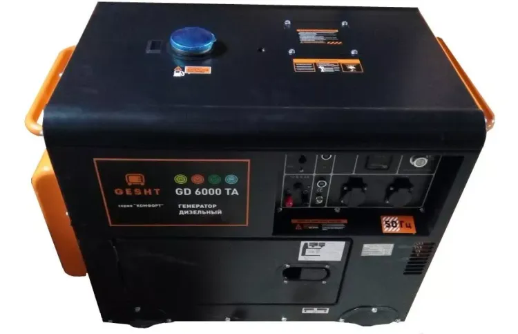 Дизельный генератор Gesht GD6000TA купить в Ханты-Мансийске