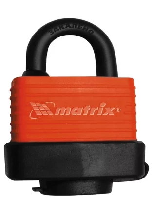 Замок навесной всепогодный 40 мм MATRIX 91820 купить в Ханты-Мансийске