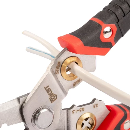 Многофункциональный стриппер КВТ WSS-02 для снятия изоляции с проводов 0.5–6.0 мм (102399) купить в Ханты-Мансийске