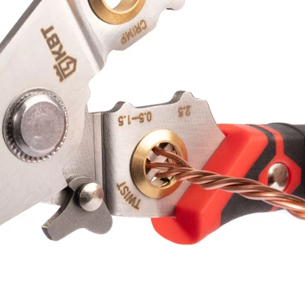 Многофункциональный стриппер КВТ WSS-02 для снятия изоляции с проводов 0.5–6.0 мм (102399) купить в Ханты-Мансийске