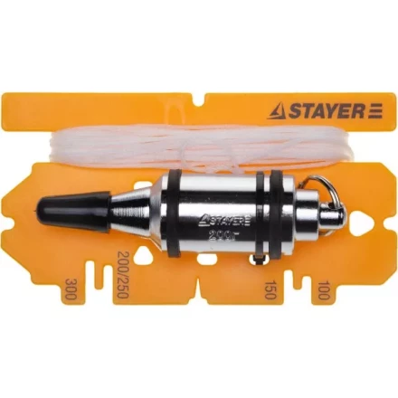 Отвес STAYER &quot;PROFI&quot; строительный со шнуром, с противоударными ободками, 600 г 06352-60 купить в Ханты-Мансийске