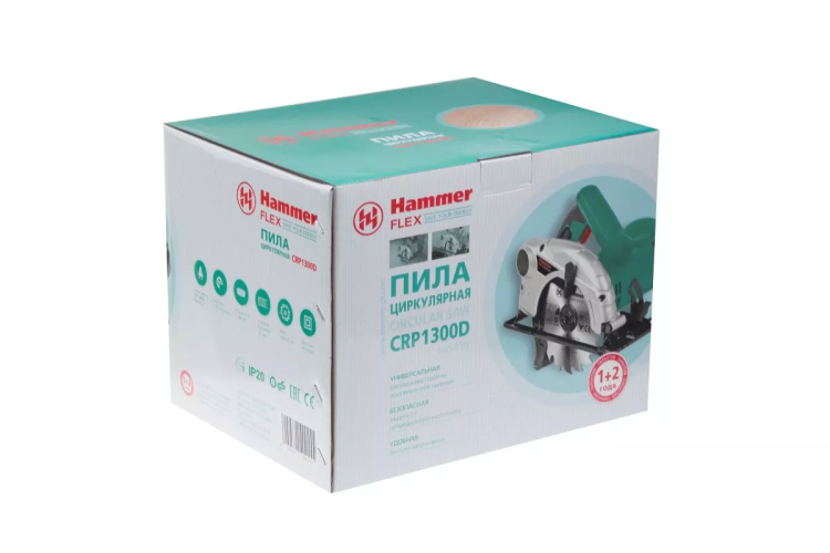 Пила циркулярная HAMMER CRP1300D купить в Ханты-Мансийске