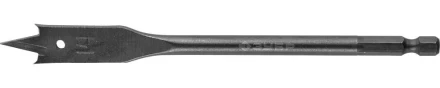 ЗУБР &quot;ЭКСПЕРТ&quot;. Сверло по дереву перьевое, шестигранный хвостовик 1/4&quot; с проточкой, 14х152мм 29503-14 купить в Ханты-Мансийске