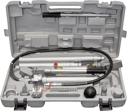 Растяжка гидравлическая 10 т набор из 17 предметов 7 сменных насадок в пластмассовом кейсе MATRIX 513405 купить в Ханты-Мансийске