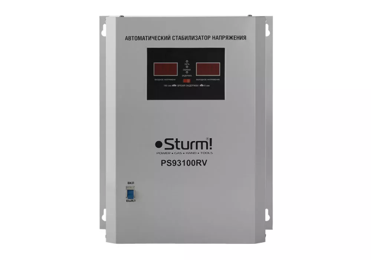 Настенный однофазный стабилизатор напряжения STURM PS93100RV купить в Ханты-Мансийске