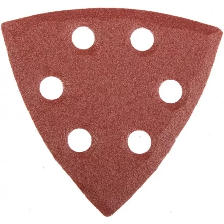 Треугольник шлифовальный универсальный STAYER &quot;MASTER&quot; на велкро основе, 6 отверстий, Р120, 93х93х93мм, 5шт 35460-120 купить в Ханты-Мансийске