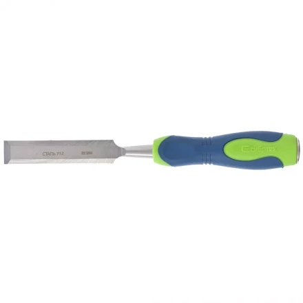 Долото-стамеска 22мм двухкомпонентная рукоятка Сибртех артикул 24487 купить в Ханты-Мансийске