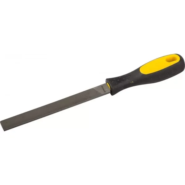 Напильник STAYER "PROFI" плоский, с двухкомпонентной рукояткой, № 2, 150мм 16601-15-2 купить в Ханты-Мансийске