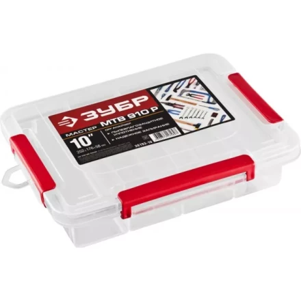 Органайзер ЗУБР &quot;МАСТЕР&quot; для крепежа и принадлежностей, 252х176х58мм (10&quot;) 38193-10 купить в Ханты-Мансийске