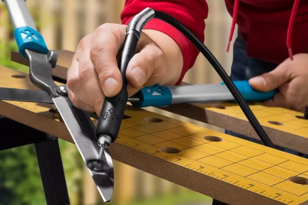 ЗУБР длина - 1 м, цанга 1.6 - 3.2 мм, гибкий вал с цанговым патроном (35944) купить в Ханты-Мансийске