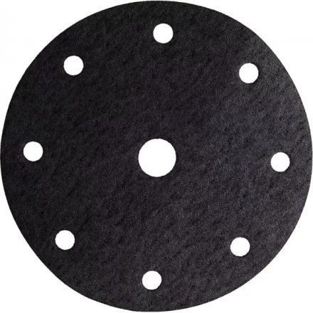 Круг шлифовальный URAGAN &quot;Универсальный водостойкий с покрытием стеарата цинка&quot; на липучке, 9 отв., P180, 150мм, 50шт 907-44114-180-50 купить в Ханты-Мансийске