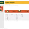 Уровень KRAFTOOL коробчатый усиленный, точность (0,5мм/м), 2 ампулы, 200 см 34577-200 купить в Ханты-Мансийске