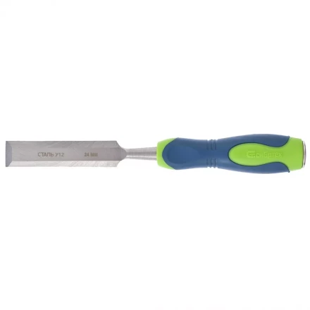 Долото-стамеска 24мм двухкомпонентная рукоятка Сибртех артикул 24489 купить в Ханты-Мансийске