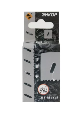 Коронка Bi-Metal Ф27 мм М3 Энкор 24127 купить в Ханты-Мансийске