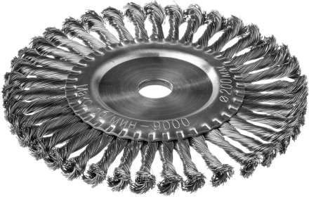 DEXX. Щетка дисковая для УШМ, жгутированная стальная проволока 0,5мм, 200ммх22мм 35100-200 купить в Ханты-Мансийске