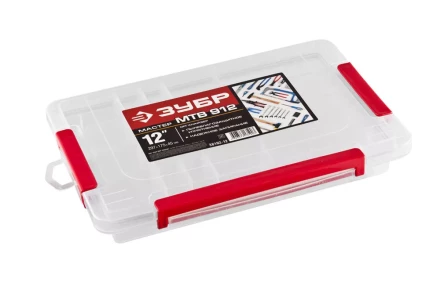 Органайзер ЗУБР &quot;МАСТЕР&quot; для крепежа и принадлежностей, 297х175х45мм (12&quot;) 38192-12 купить в Ханты-Мансийске