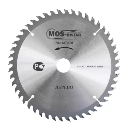 Пильный диск по дереву MOS-DISTAR (Стандарт) PSD25510030 купить в Ханты-Мансийске