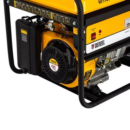 Генератор бензиновый DENZEL GE 7900 94638 купить в Ханты-Мансийске
