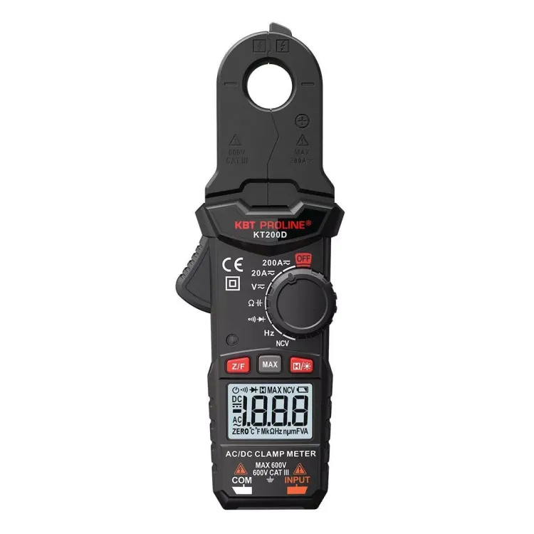 Токоизмерительные клещи КВТ КТ 200D с True RMS (101563) купить в Ханты-Мансийске