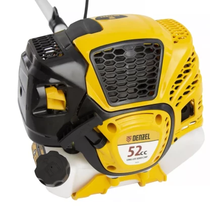 Триммер бензиновый DTL-52S, 52 см3, разъемная штанга, состоит из 2 частей Denzel 96266 купить в Ханты-Мансийске
