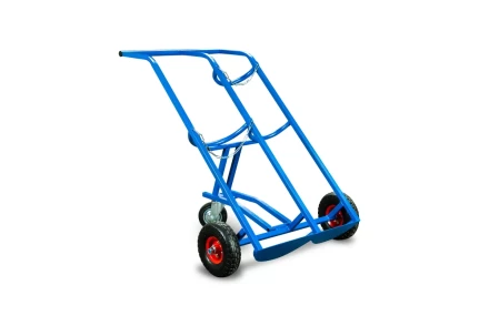 Тележка для баллонов пропан + кислород TOR ТГК-П, 2 баллона (250 пневмо+160поворотное) 1023962 купить в Ханты-Мансийске