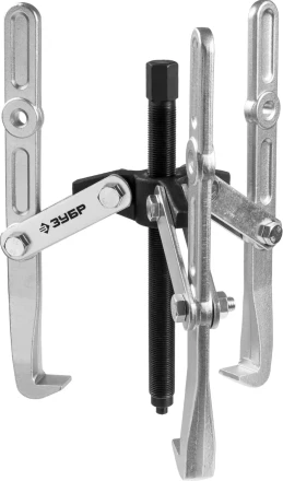 ЗУБР внешний d 40 - 340 мм, внутренний d 40 - 270 мм, шарнирный трехзахватный съемник с удлиненными захватами, Профессионал (43319-275) купить в Ханты-Мансийске