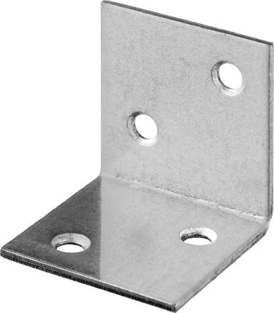 ЗУБР УМШ-1.5, 25 x 25 x 25 x 1.5 мм, белый цинк, широкий мебельный уголок (31034-25) купить в Ханты-Мансийске