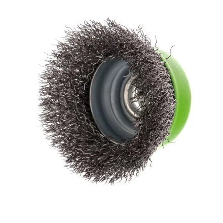 Щетка для УШМ, 65 мм, М14, "чашка", витая проволока 0.3 мм Сибртех 746037 купить в Ханты-Мансийске