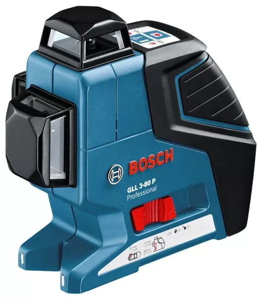 Нивелир лазерный BOSCH GLL 3-80 P с приемником 80 м купить в Ханты-Мансийске
