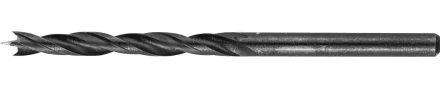 ЗУБР. Сверло спиральное по дереву с М-образной заточкой, сталь 65Г, 3х60мм 29421-060-03 купить в Ханты-Мансийске