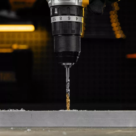 Сверло спиральное по металлу Denzel 5,5 x 93 мм, Р6М5, Golden Tip 718234 купить в Ханты-Мансийске