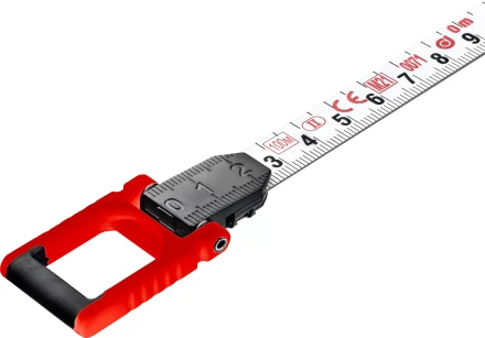 Мерная лента геодезическая со стальным нейлоновым полотном и х4 смоткой 34185-100 купить в Ханты-Мансийске