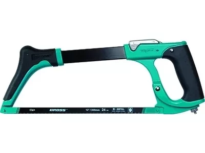 Ножовка по металлу GROSS PIRANHA 300 мм рычажный механизм натяжения полотна 77604 купить в Ханты-Мансийске