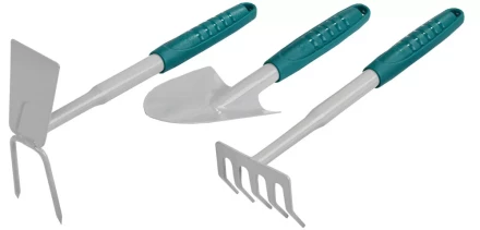 Набор RACO садовый: cовок 4207-53481, грабельки -53484, мотыжка -53486 4225-53/475 купить в Ханты-Мансийске