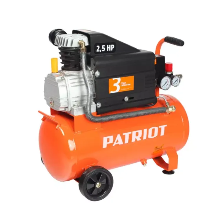 Компрессор масляный поршневой прямой привод PATRIOT PRO 24-260 купить в Ханты-Мансийске