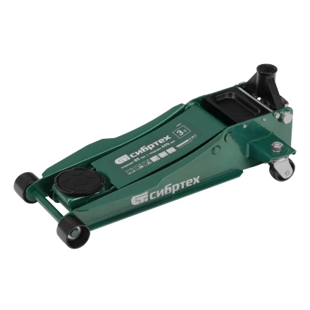 Домкрат гидравлический подкатной, 3 т, 85-490 мм, быстрый подъем, низкий подхват, проф.// Сибртех 50850 купить в Ханты-Мансийске