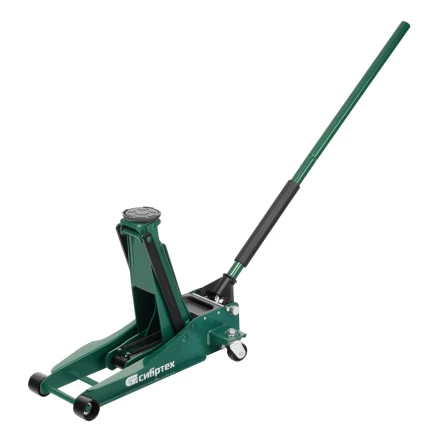 Домкрат гидравлический подкатной, 3 т, 85-490 мм, быстрый подъем, низкий подхват, проф.// Сибртех 50850 купить в Ханты-Мансийске